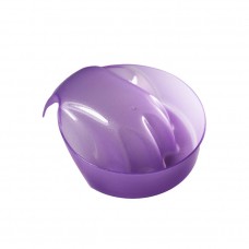 Ванночка для маникюра фигурная  фиолетовая