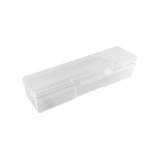 Контейнер пластиковый  малый прозрачный (19,5 х 6 х 3,2)